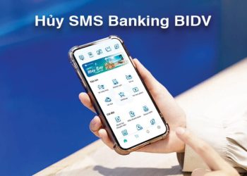 cách hủy sms banking bidv