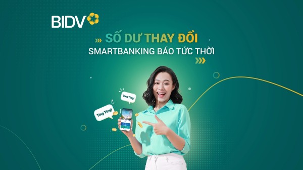 Sử dụng nền tảng ngân hàng số BIDV Smart Banking