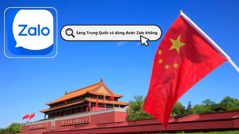 Khi sang Trung Quốc người dùng vẫn có thể sử dụng Zalo