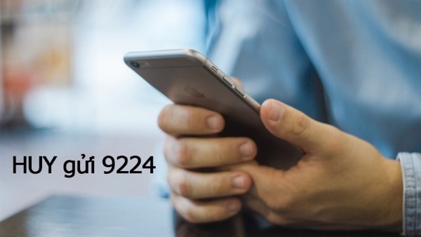Soạn tin nhắn HUY và gửi đến số 9224