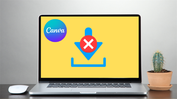 Canva gặp trục trặc trong quá trình tải file
