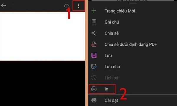 Mở tệp PowerPoint