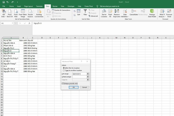Nhấn chọn Copy to another location và xác định vùng đích