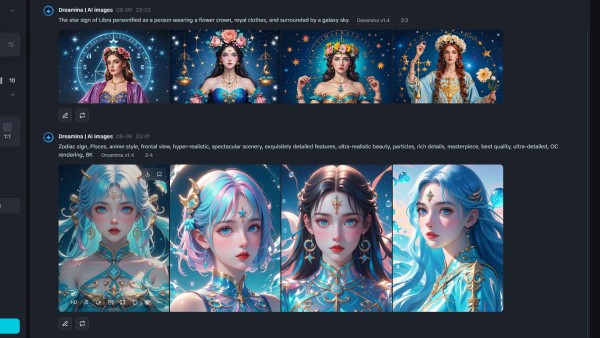 Kết quả loạt ảnh mới được AI tái tạo dựa trên hình mẫu