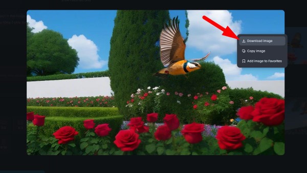 Chọn lưu ảnh ngay về máy