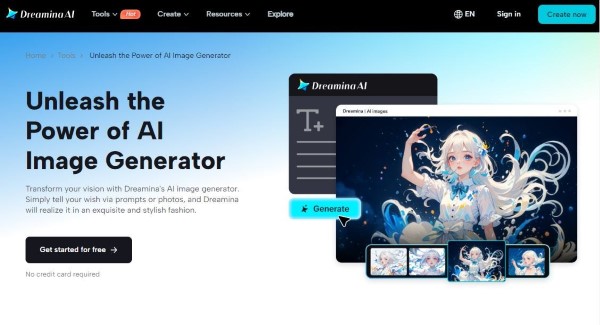 Dreamina AI hiện đang áp dụng mô hình “freemium”