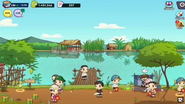 Nhiệm vụ Câu cá bên bờ sông