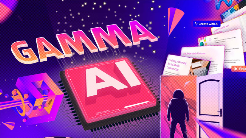 Gamma AI PowerPoint là nền tảng trí tuệ nhân tạo giúp tạo slide hoàn toàn tự động 