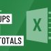 không group được trong Excel