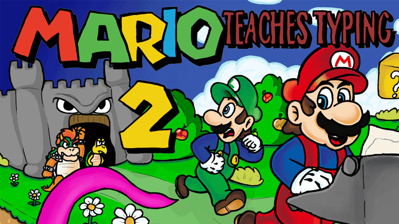 Mario Teaches Typing ra mắt từ năm 1992