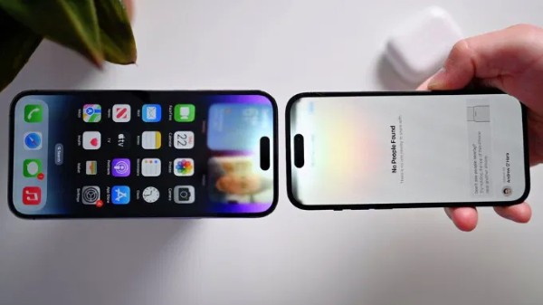 Giao diện NameDrop sẽ hiển thị với thẻ liên lạc