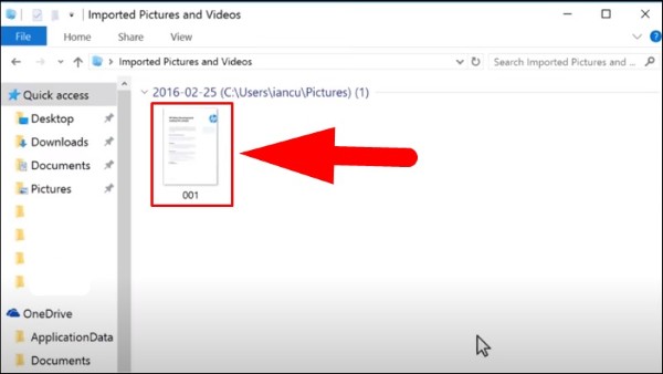 Lưu và chỉnh sửa bản scan