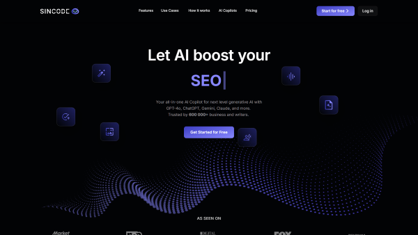 SinCode AI có khả năng tạo bài viết theo cấu trúc chuẩn SEO