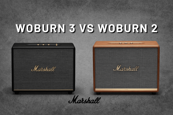 So sánh thiết kế giữa loa Marshall Woburn 2 và 3