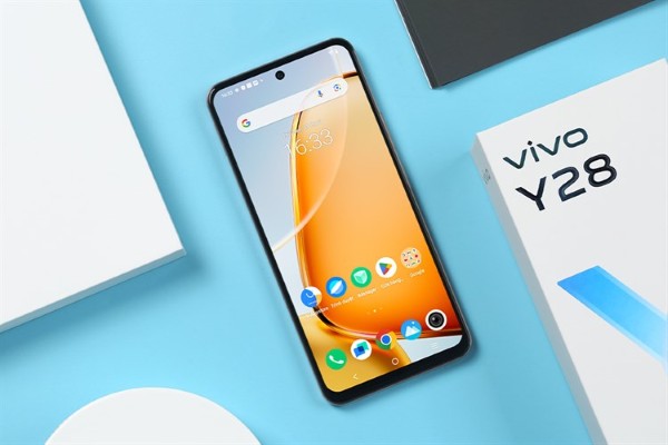 Vivo Y28 với màn hình 6.68 inch đạt độ phân giải HD+ và tần số quét 90H