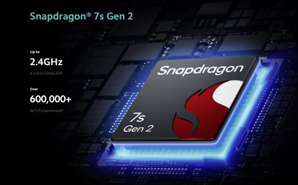 Redmi Pad Pro sử dụng chip Snapdragon 7s Gen 2