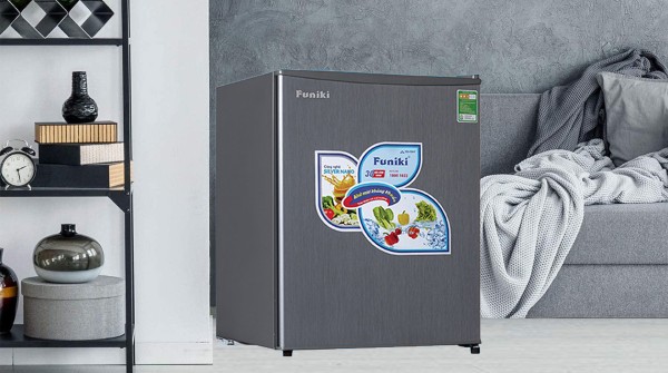 Tủ lạnh Funiki 74L FR-71CD thiết kế tách biệt giữa ngăn đá và ngăn mát