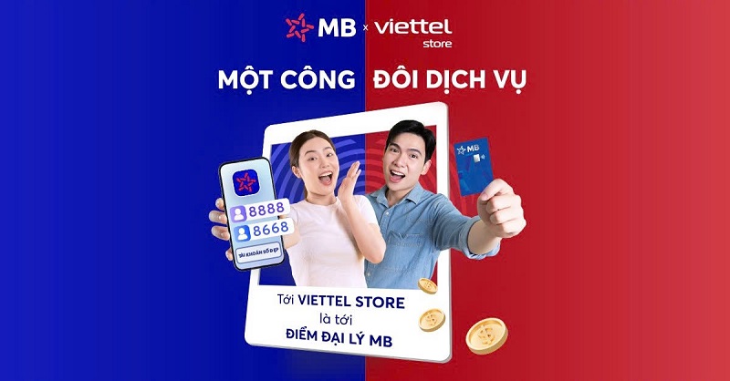 Viettel Store hợp tác cùng MB