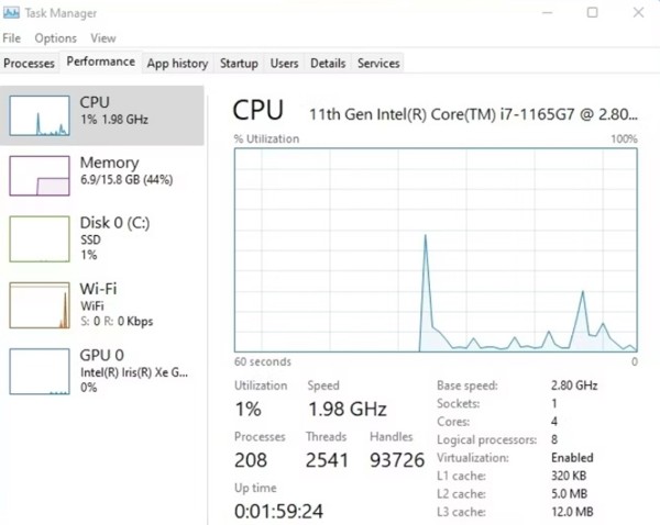 Windows 11 Home hỗ trợ một CPU vật lý và tối đa 64 lõi xử lý