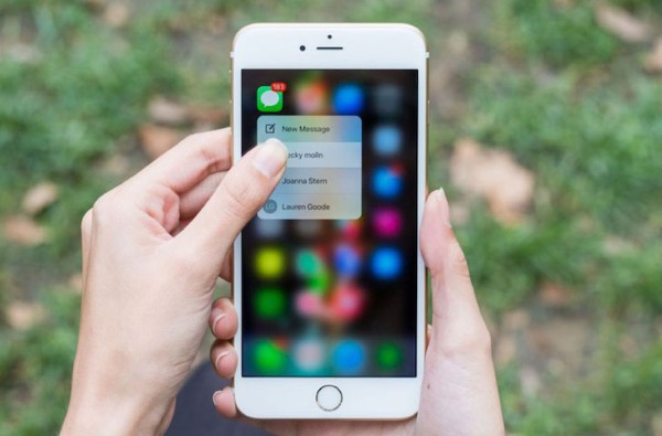 Một số lợi ích đáng chú ý của tính năng 3D Touch