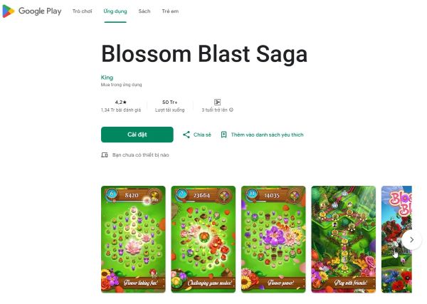 Nhấn Cài đặt để bắt đầu tải