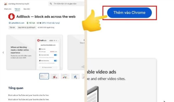 Nhấn “Thêm vào Chrome”