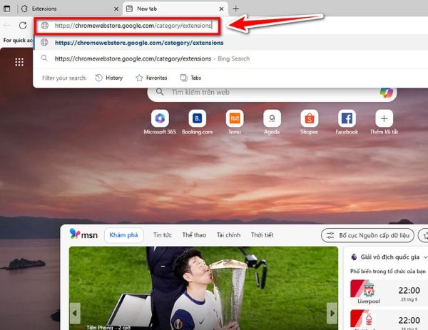 Truy cập https://chromewebstore.google.com/category/extensions