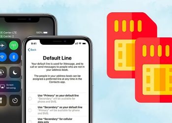 cách sử dụng 2 SIM trên iPhone