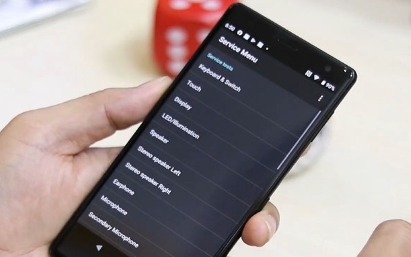 Lần lượt kiểm tra các mục thông tin