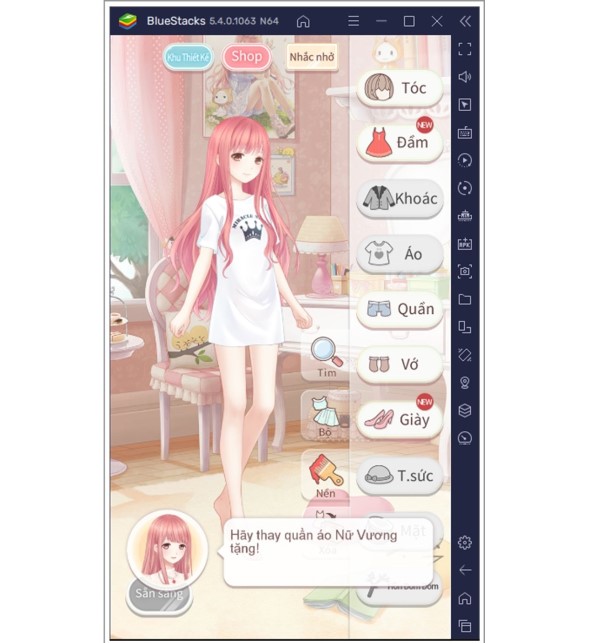 Đăng nhập vào game và bắt đầu trải nghiệm trò chơi