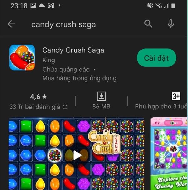 Nhấn Cài đặt để bắt đầu tải