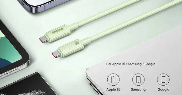 Có thể dùng cáp Baseus Type C to Lightning thay cho cáp chính hãng Apple