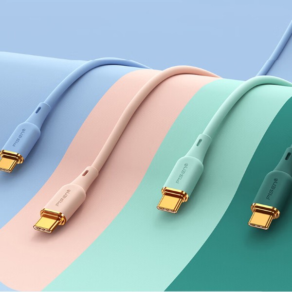 Cáp sạc Pisen được thiết kế nhỏ gọn, dễ dàng mang theo