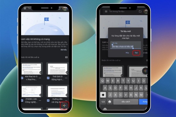 Mở ứng dụng Microsoft Word