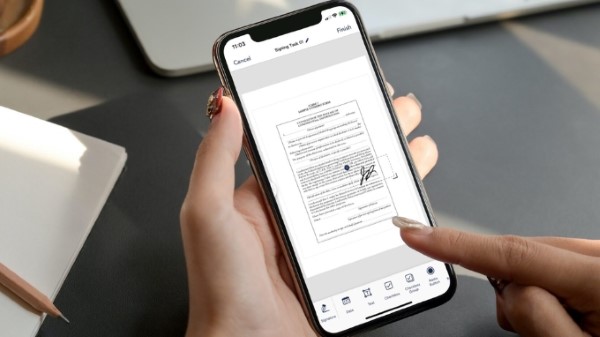 Tùy chỉnh kích thước và vị trí chữ ký