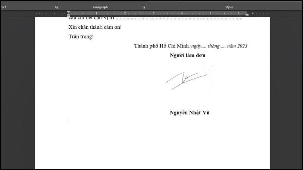 Chọn vùng nền để xóa và giữ lại nét chữ ký