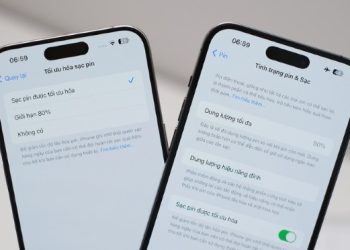 Số lần pin của iPhone dùng để đánh giá tình trạng và độ bền của pin