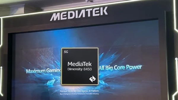 Dimensity 8450 có thiết kế 8 lõi và tích hợp GPU Mali-G720 MC7