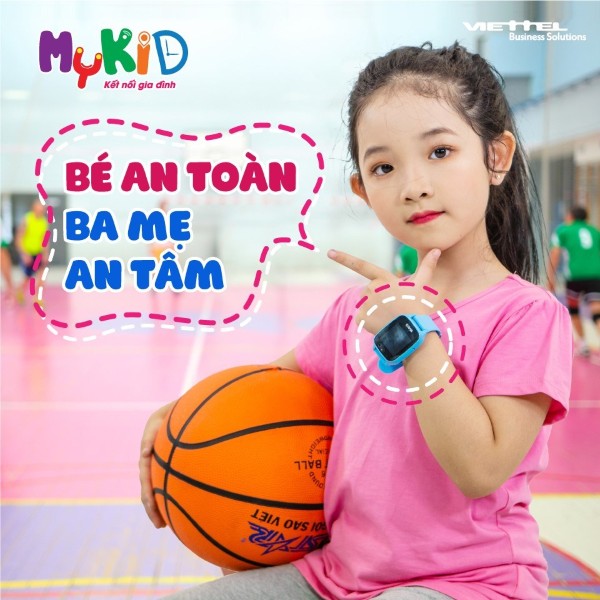Thương hiệu đồng hồ định vị trẻ em MyKID do Viettel phát triển