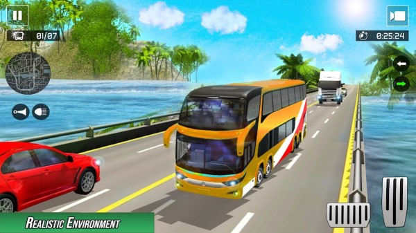 Modern Bus Simulator Drive 3D: New Bus Games Free