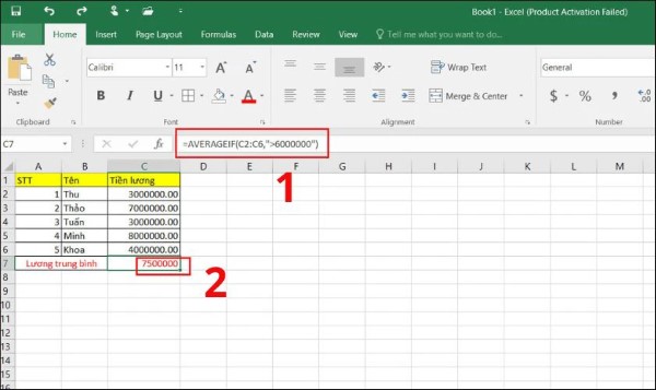Cách tính trung bình lương trên 6 triệu