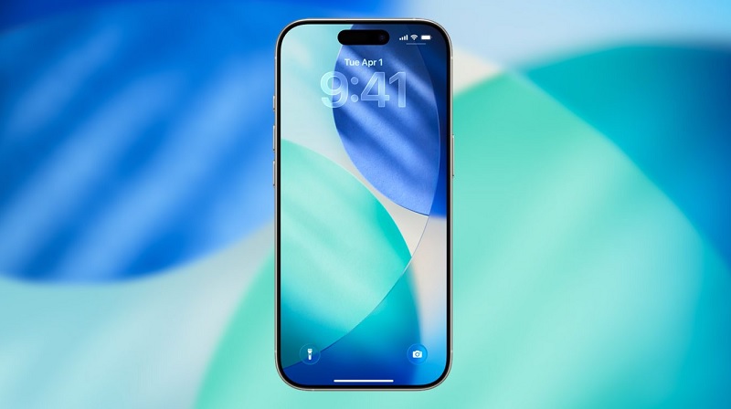 hình nền của iOS 26