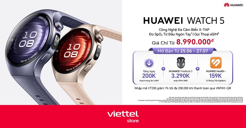 Hotsale mở bán Huawei Watch 5