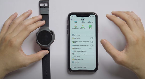 Chọn “Danh sách liên hệ cho phép”