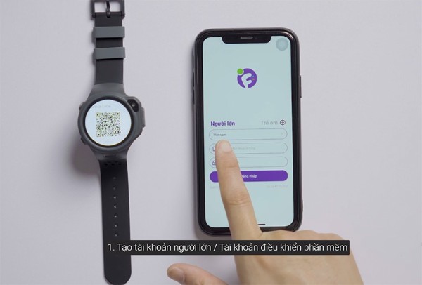 Mở ứng dụng myFirst Circle và tiến hành đăng ký