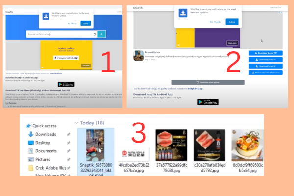 Chọn server phù hợp và nhấn “Download”