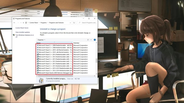 Trên máy tính có nhiều phiên bản Visual C++ là điều bình thường