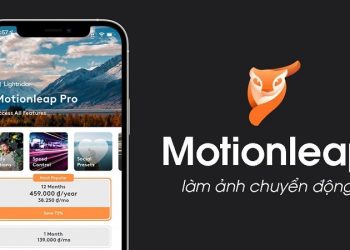 Ứng dụng motionleap