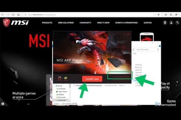 Chọn “Customize installation”