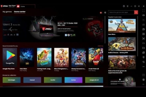 Mở ứng dụng và truy cập vào CH Play